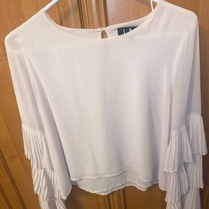 Blush blouse. Worn once in great condition